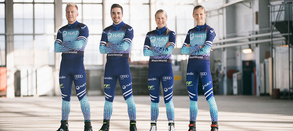 The new race suit for the Finnish National Cross Country Ski Team