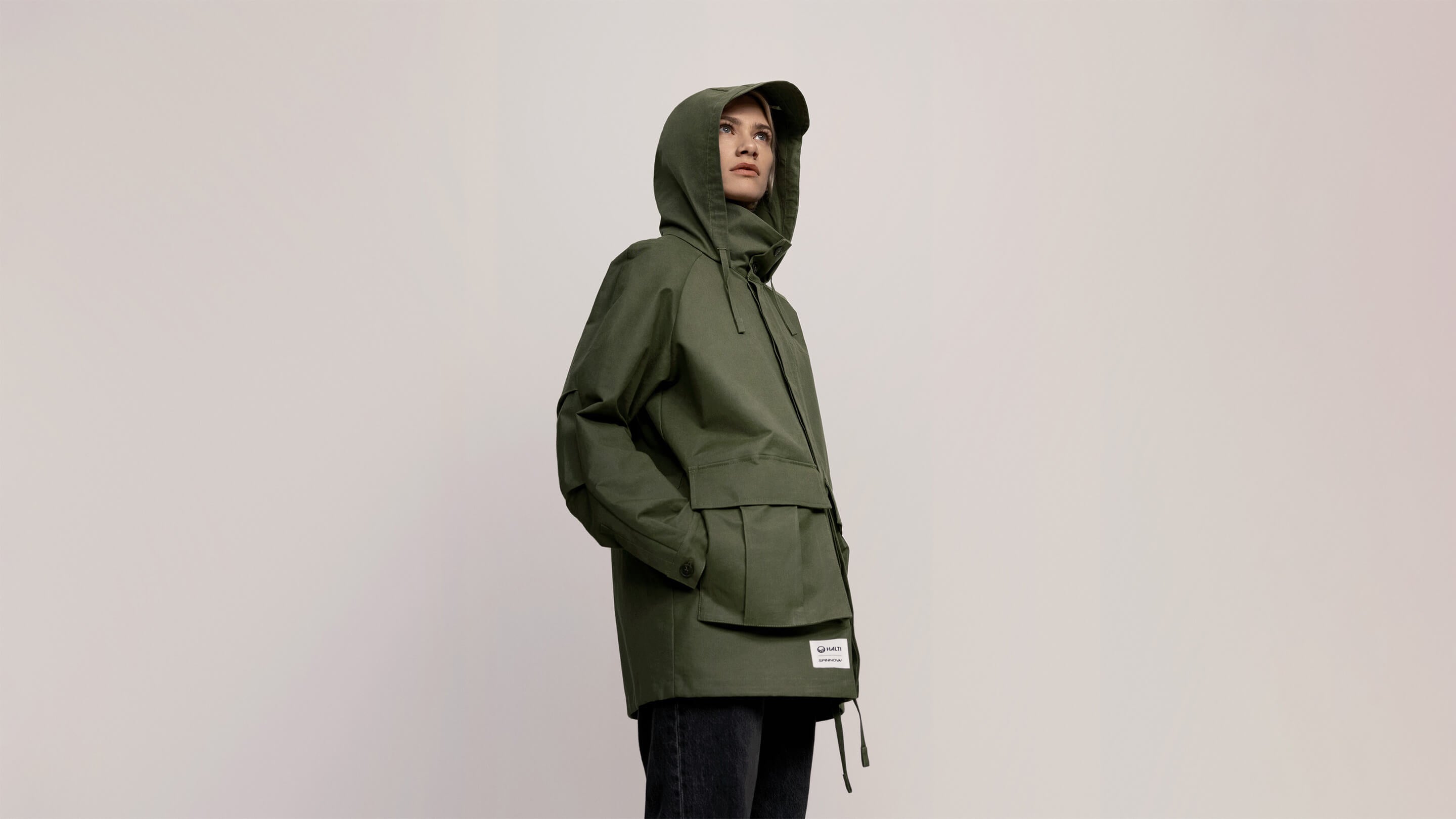Halti's urban parka made from SPINNOVA® fibre in stores now