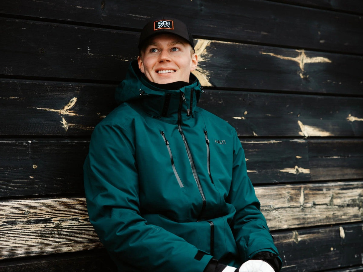 Halti partners with young alpine talent Eduard Hallberg
