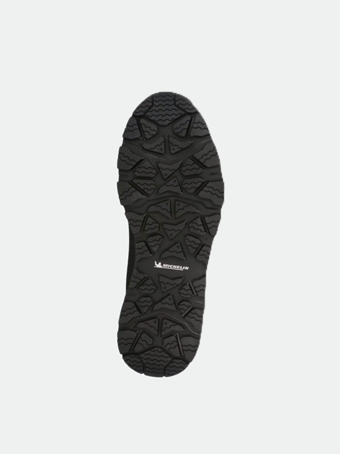 The Halti Buli Low 2 DX Freelock Friction Shoe has a black sole with rugged tread and white Michelin Ice Control branding.