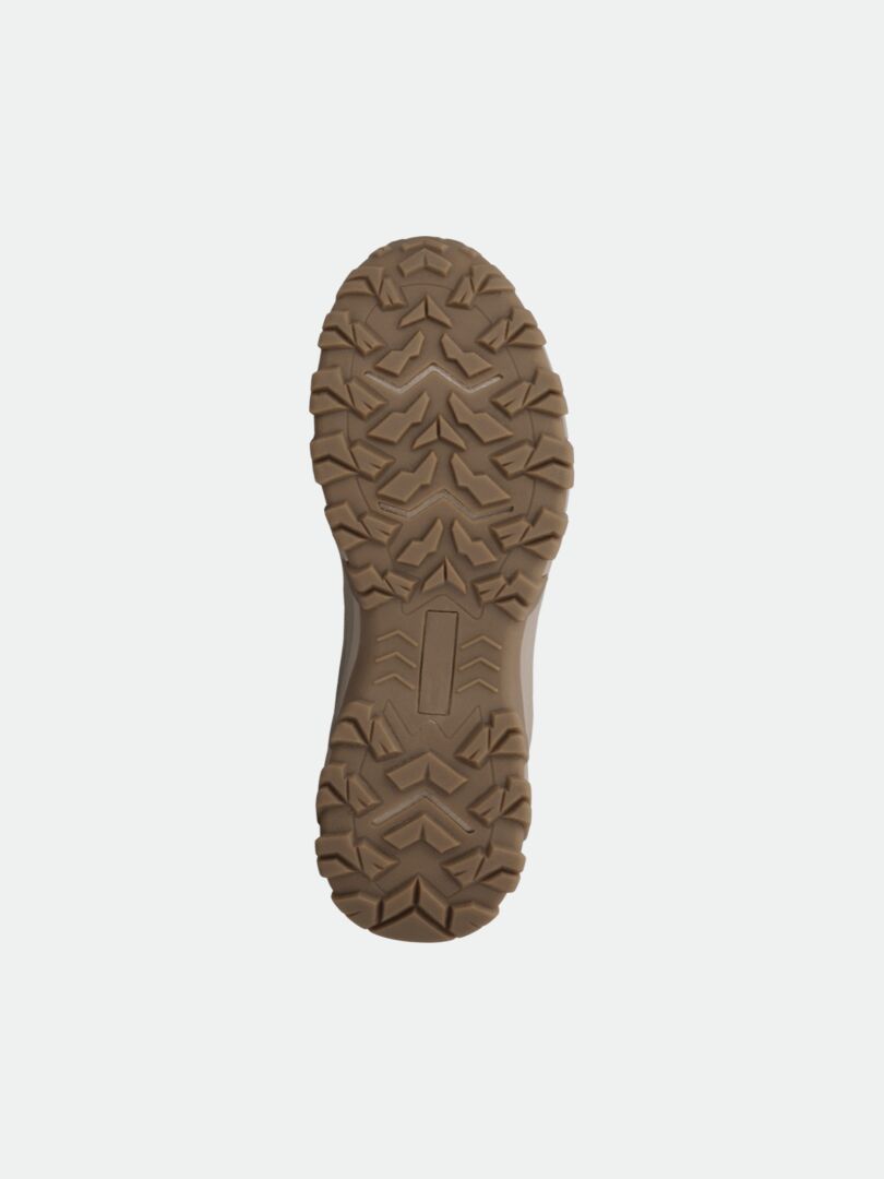 The image shows the sole of Halti's Kevo 2 DX Men's Winterboot with a rugged, non-slip tread for waterproof wear.