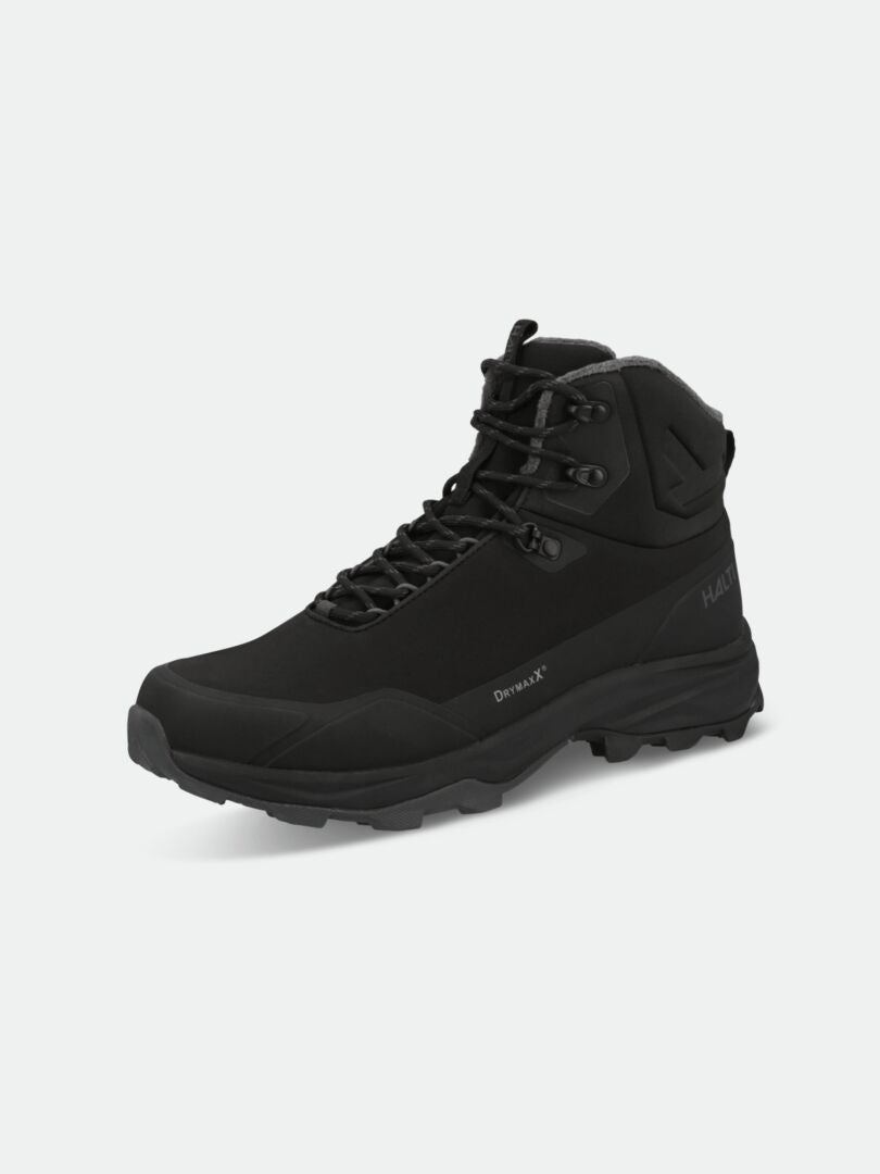 Halti Kenai Mid 2 DX Spike Shoe Men's: black, waterproof, DrymaxX membrane, high ankle, rugged GripmaxX Spike outsole.