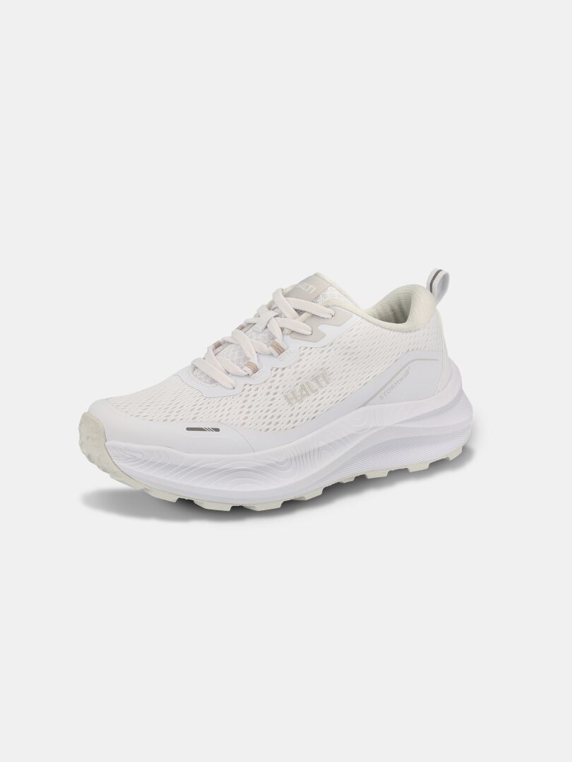 The Halti Rapid 2 Sneaker Women's features a white mesh upper, cushioned Phylon midsole, and chunky sole.