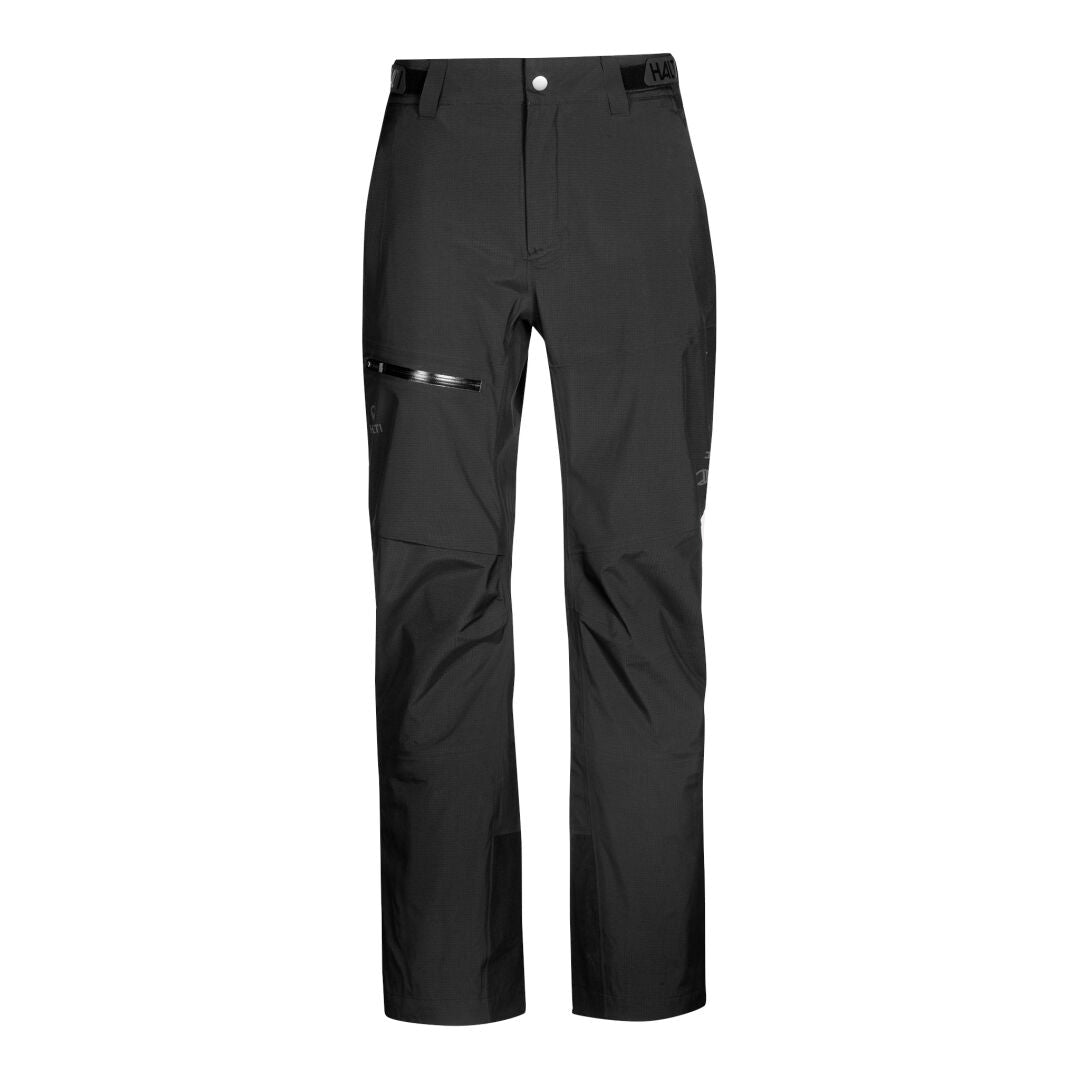 Halti Alpine 3L DrymaxX Shell Pants Mens: waterproof pants with nano membrane and zippered thigh pocket.