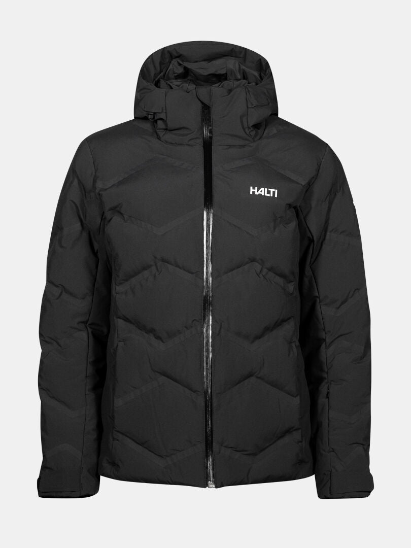 Halti Nordic Arcty II Women's Ski Jacket: warm, waterproof, front zipper, logo on chest; plain background.