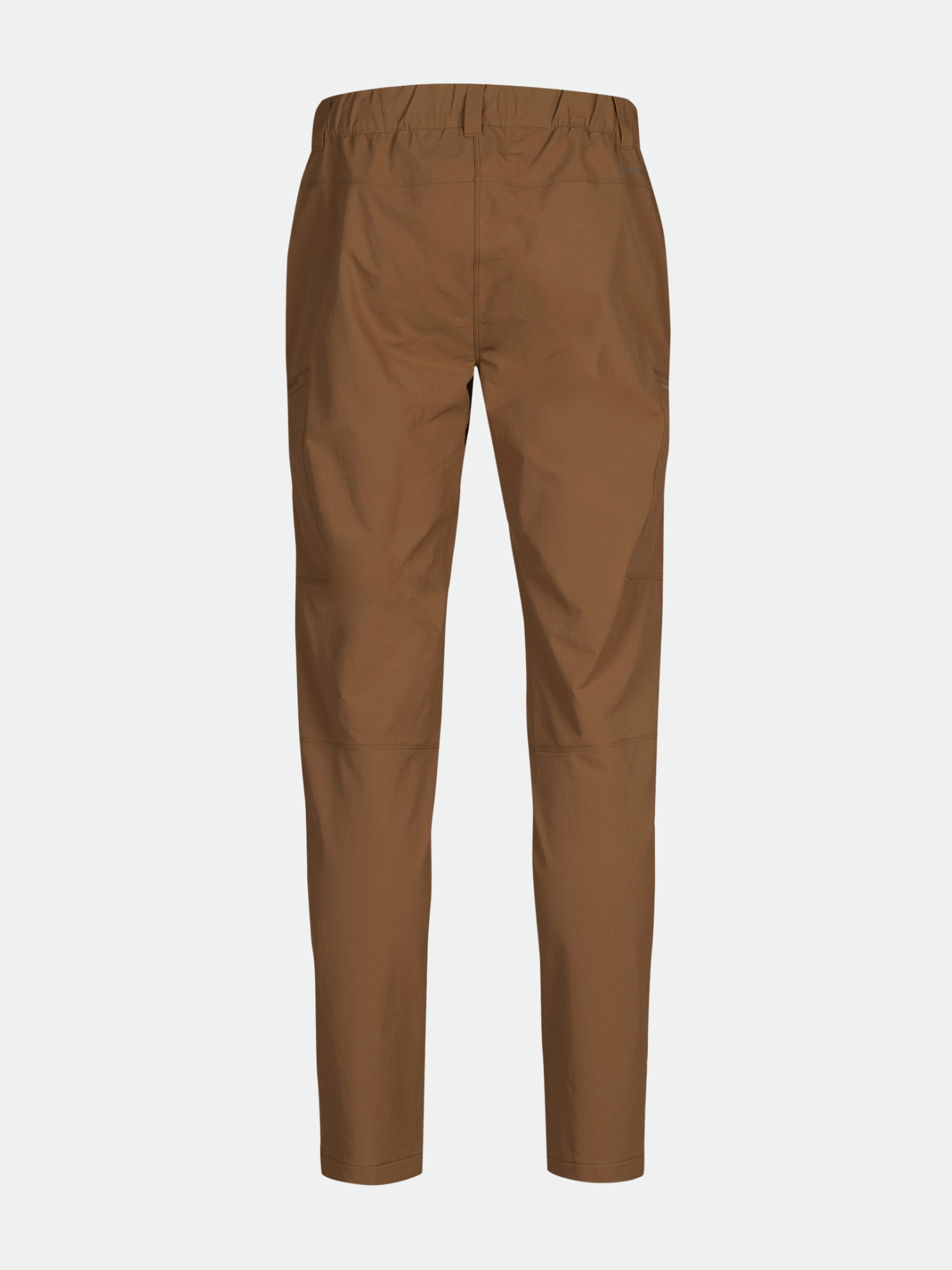 Halti Pallas Evo Brushed X-stretch Pants Mens: straight-leg, elastic waist, shown in white.