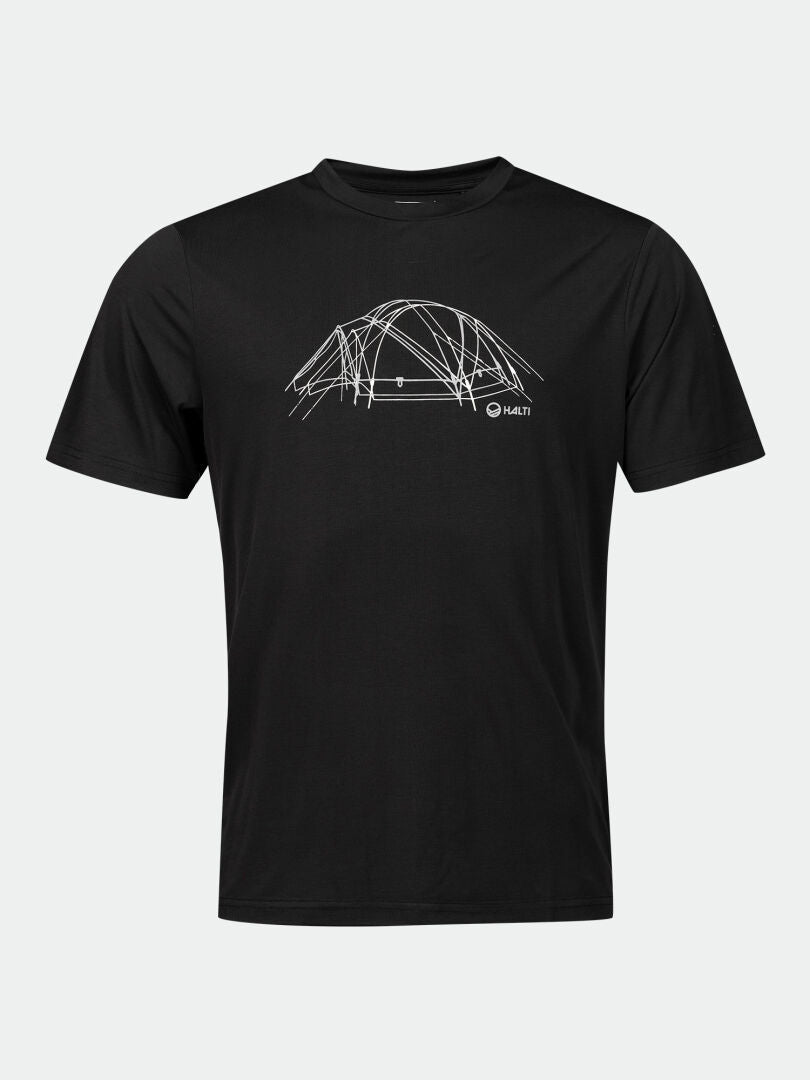 Halti Kalteva Men's T-Shirt - Black