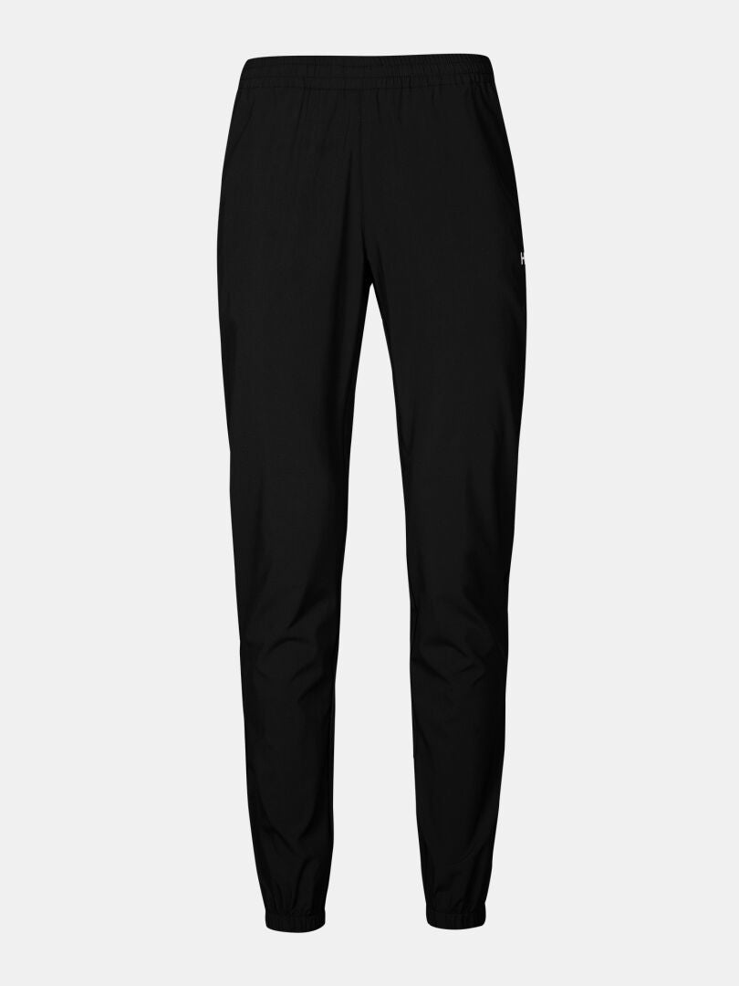 Halti Grets Jogger Pants Women's in black feature UPF 50+, quick-dry stretch fabric, and an elastic waistband.