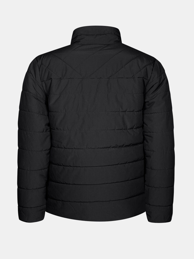 The Halti Haapa Insulated Jacket Men's is shown from the back, offering breathable warmth on a light gray background.