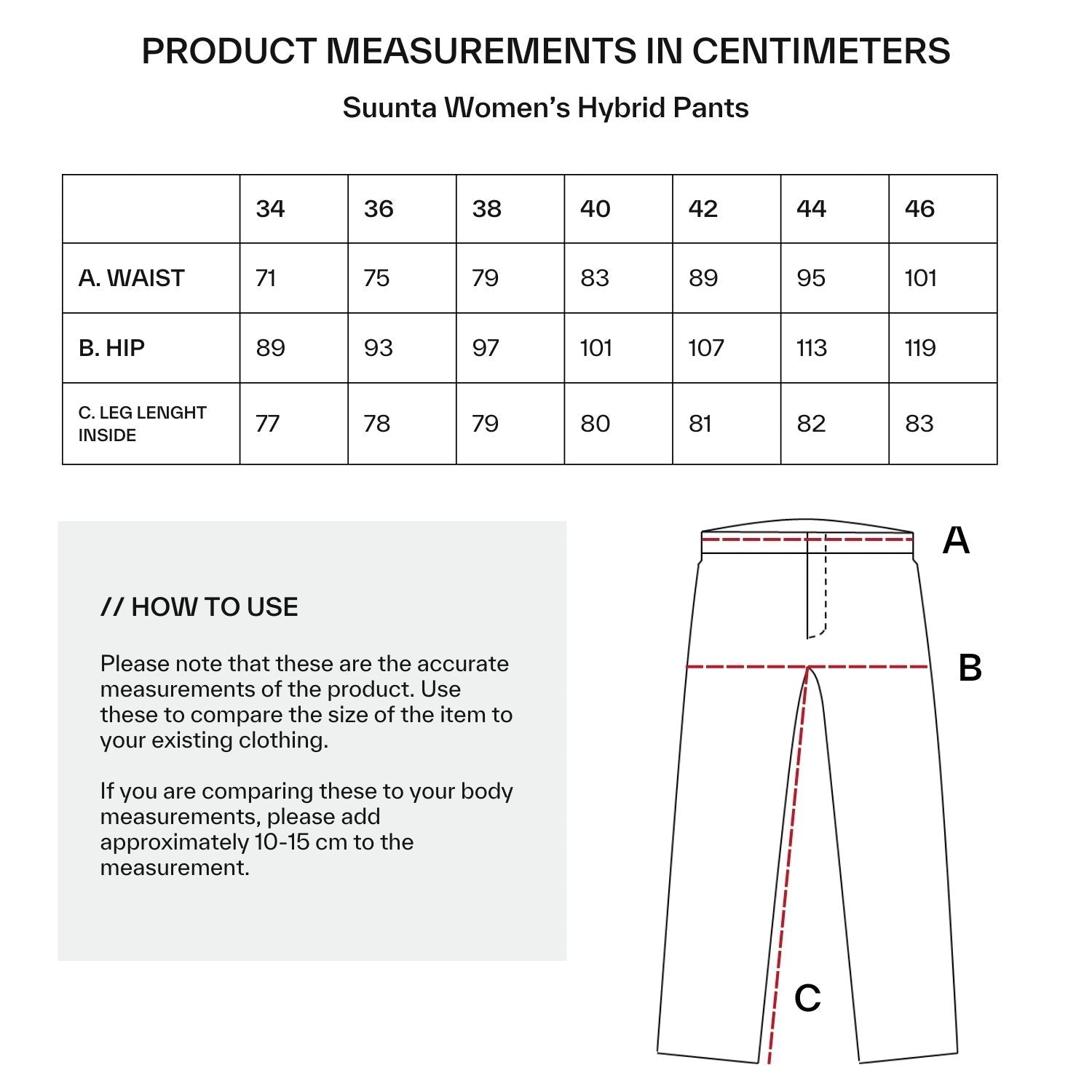 Suunta Women's Hybrid Pants