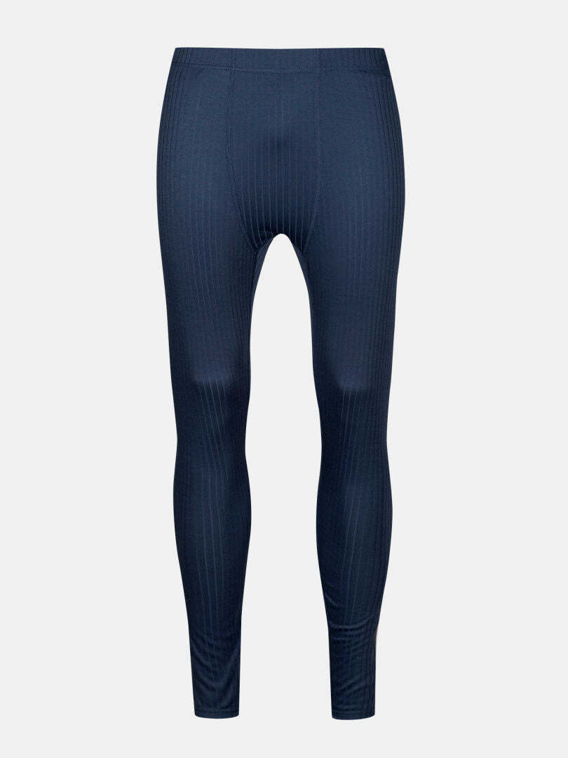 Halti Dual Base Layer Set Men's in navy blue, made from recycled polyester—ideal for outdoor adventures.