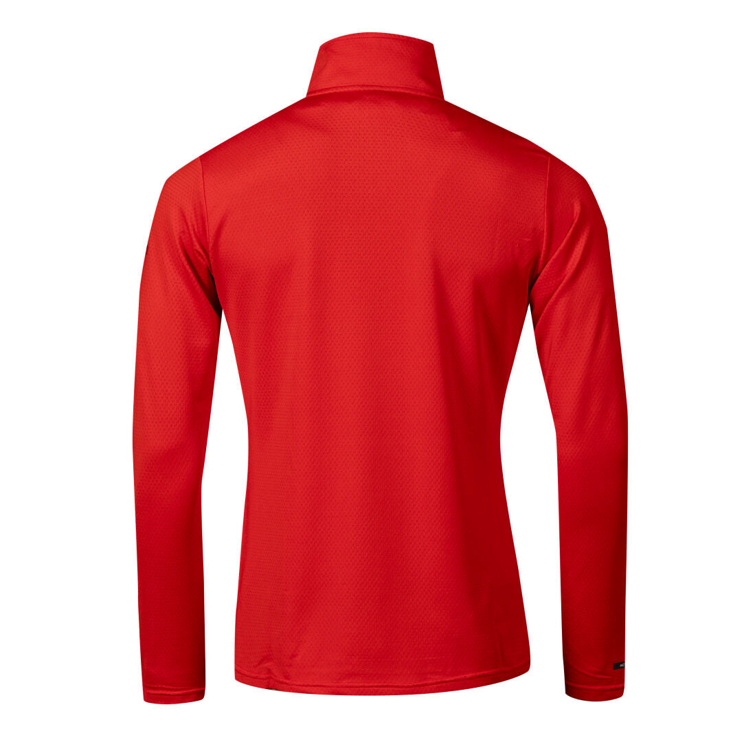 Halti Moodi II Half Zip Shirt Men's Red / Moodi II Paita Miesten Punainen / Moodi II Tröja Herr röd / Moodi II Hemnd Herren rot