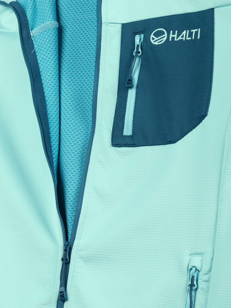 Halti Toivo Layer Jacket Women's, Halti Toivo Välitakki Naisten, Halti Toivo Layer Jacke Damen, Halti toivo Mellanlager Dam