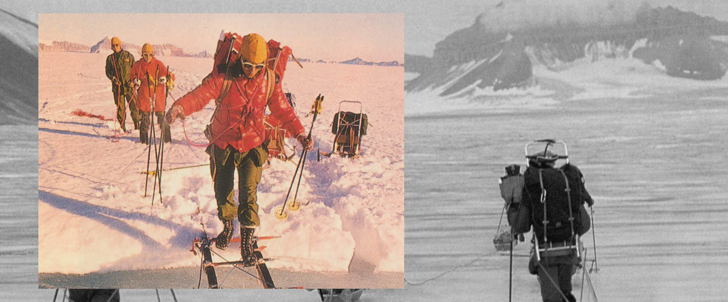 Halti History 1979 expedition gear for a Norwegian Svalbard expedition