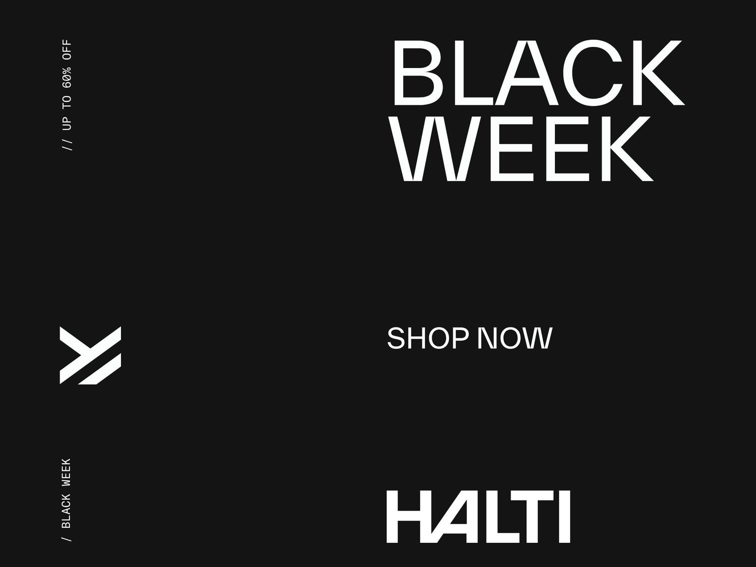 Halti Black Week 2025 campaign