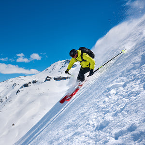 Halti Skitouring - yellow Alpine 3L shell jacket