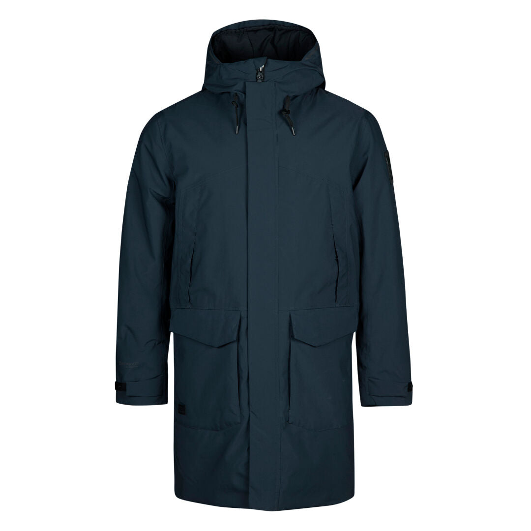 Halti Kallio Bergga men's winter parka blue