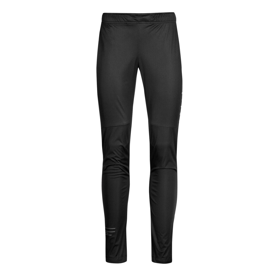 Halti Veloce XCT Pants Womens—black, high-performance track pants with elastic waistband and breathable fit.