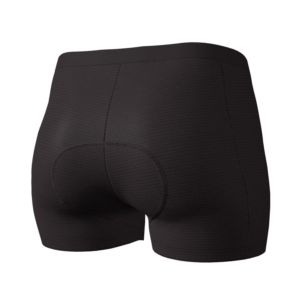 Halti Bike Naisten Pehustetut Shortsit - Vaippashortsit Pyorailyyn - Musta Takaa