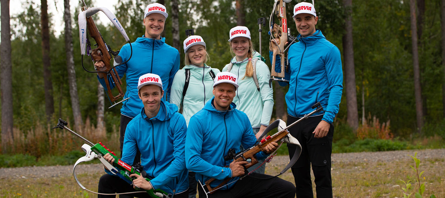 THE FINNISH NATIONAL BIATHLON TEAM