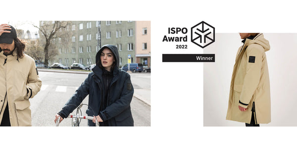 The Bergga Warm Parka has won the prestigious ISPO Award in October 2022