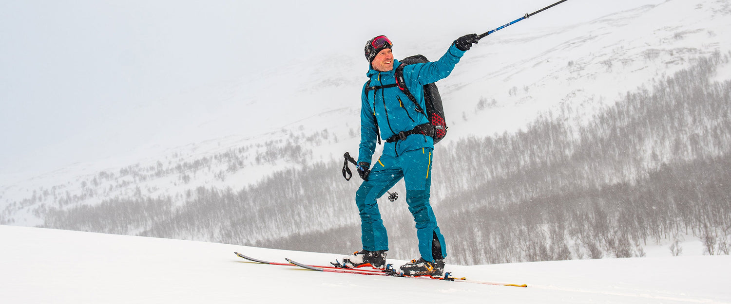 Halti World blog Ski Touring Josef Westerlund ski touring equipment