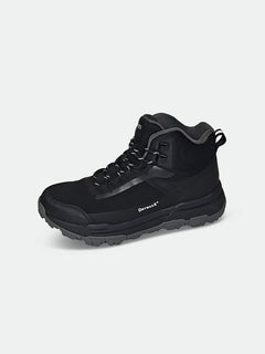 Halti Fara 3 DX Mid waterproof womens outdoor shoe with thick tread, lace-up front, and subtle branding.