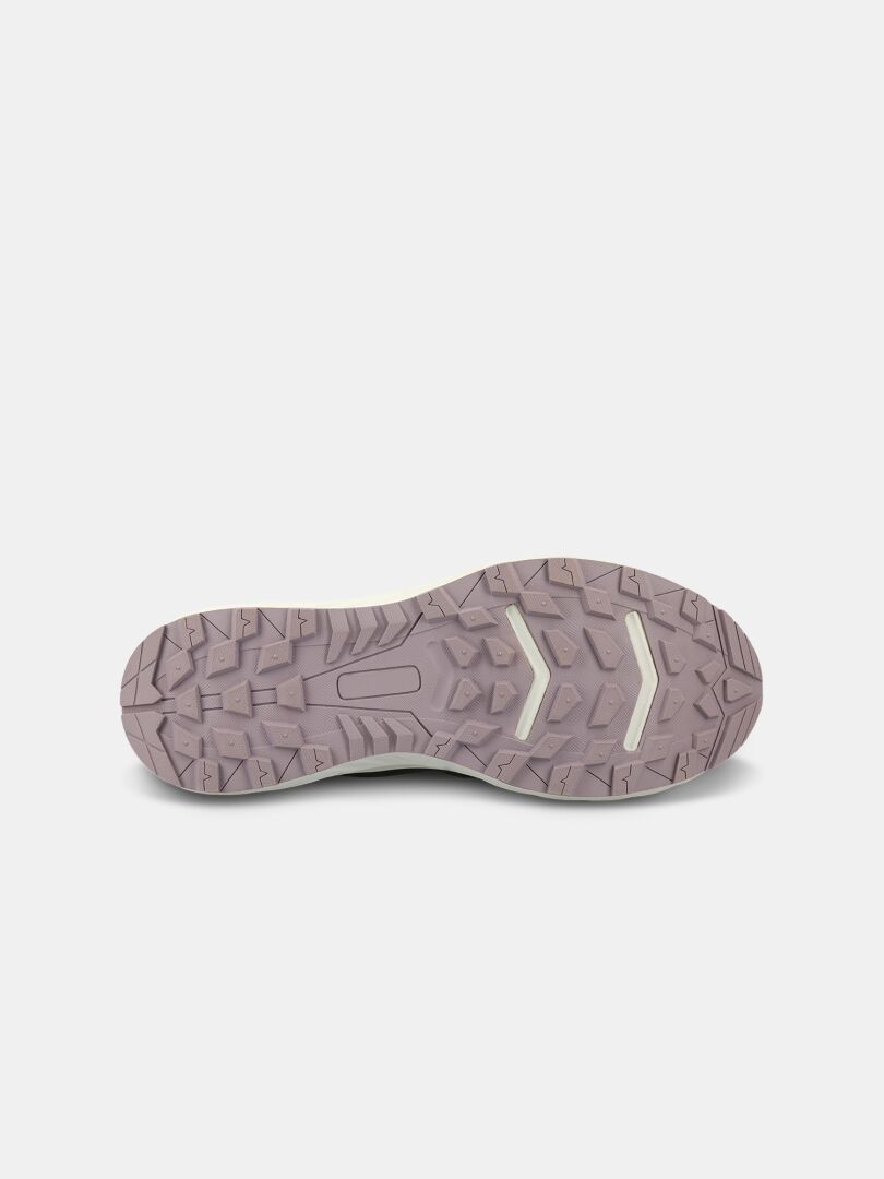 The image shows the lavender sole of the Halti Seili Hybrid Sandal Women's against a plain white background.