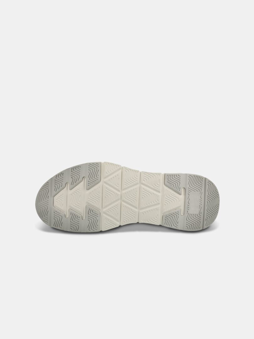 The Halti Lago 3 Sandal features a lightweight sole with geometric tread and textured grip on a white background.