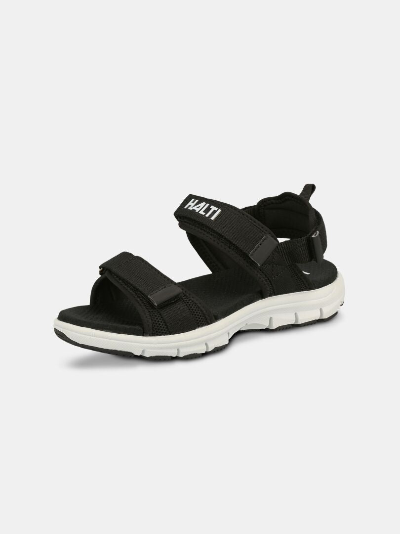 Halti Resa 3 Sandal Women's: features adjustable straps, memory foam insole, and logo on the ankle strap.