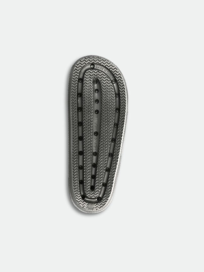 A single grey Halti Eazy 2 Sandal pad with vent holes, shown on a plain light background.