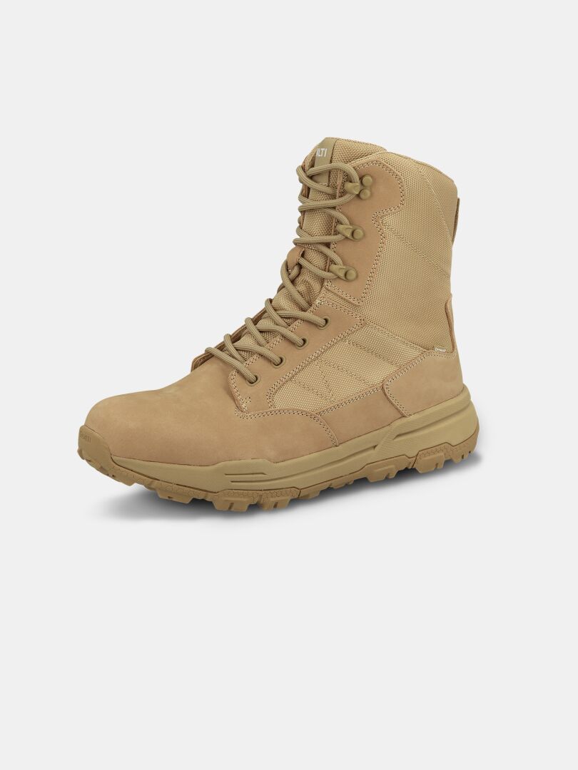 Halti Regis DX Boot Men's: Tan high-top hiking boot with laces, rugged sole, and reinforced stitching.