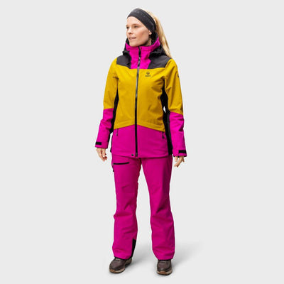 Halti Planker women's ski jacket multicolored / Halti Planker Damen Skijacke bunt / Halti Planker dam skidjacka färgglad