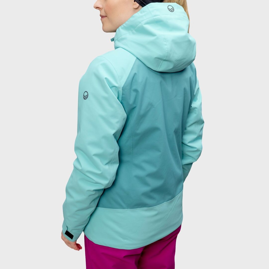 Halti Wedeln women's ski jacket turquoise / Halti Wedeln Damen Skijacke türkis / Halti Wedeln dam skidjacka turkos