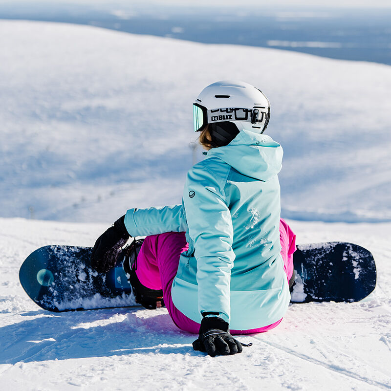 Pink and green ski suit on sale