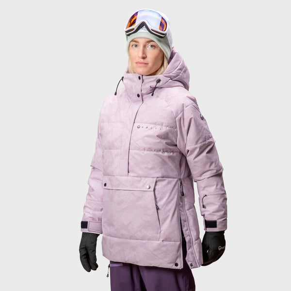 Women's fleet street hooded poplin anorak jacket cheap
