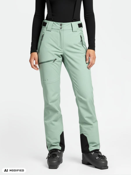 HALTI ミントグリーン スキーウェア 上下セット レディース 0592605_C52_CarveyWdxskipants_