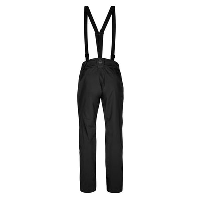 Halti Trusty Women's Short DrymaxX Ski Pants - Naisten Lyhyet lasketteluhousut - Black - Back