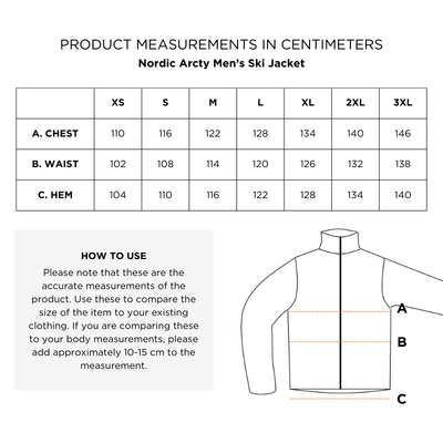 Nordic Arcty Ski Jacket Men's