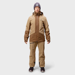 Halti Planker men's ski jacket brown / Halti Planker Herren Skijacke braun / Halti Planker herr skidjacka brun