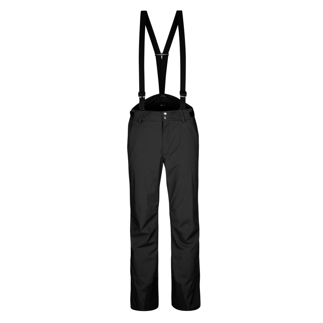 Halti Trusty Men's Short DrymaxX Ski Pants - Miesten Lyhyet lasketteluhousut - Black - Musta