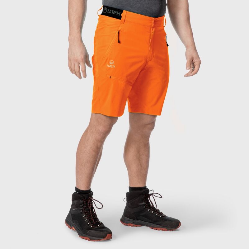  Pallas Lite miesten hengittävät shortsit oranssi - Pallas Lite men's breathable shorts orange Pallas Lite Herren atmungsaktive Shorts orange Pallas Lite herrandens andningsbara shorts orange