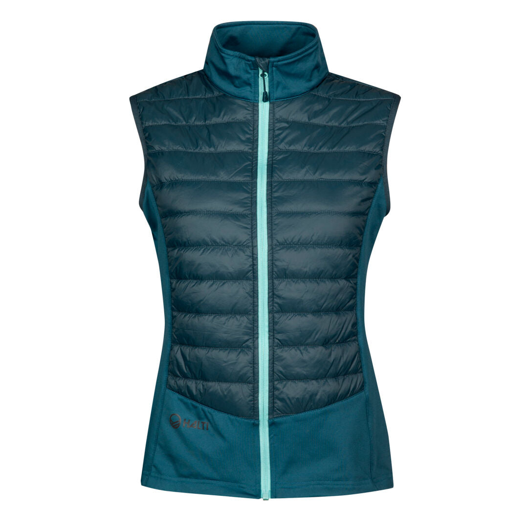 Halti Veidnes women's insulation vest blue