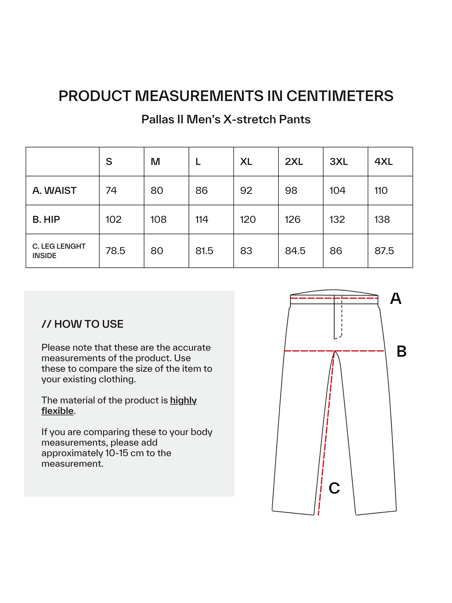 Pallas II Men's X-stretch Outdoor Pants