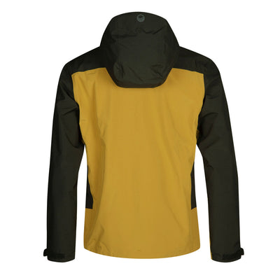 Halti Vega men's shell jacket black yellow