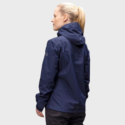 Halti Forter Naisten Kuoritakki - Women's Shell Jacket - Sininen - Blue - Back