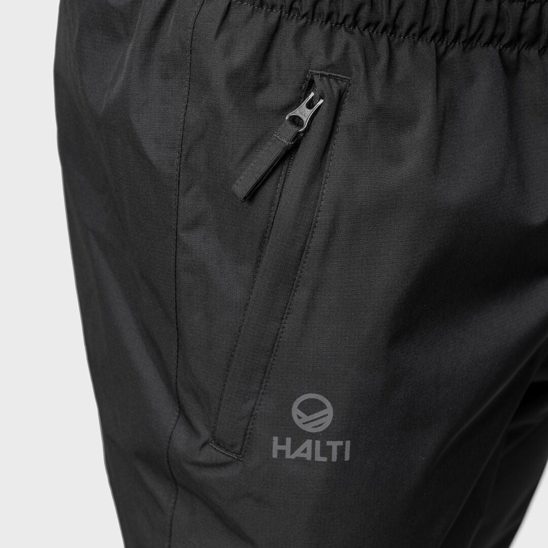 Halti Forter Miesten Kuorihousut - Men's Shell Pants - Black - Musta - Pocket