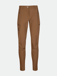 Halti Pallas Evo Brushed X-stretch womens pants—slim-fit, breathable, with zippered side pockets for outdoor use.