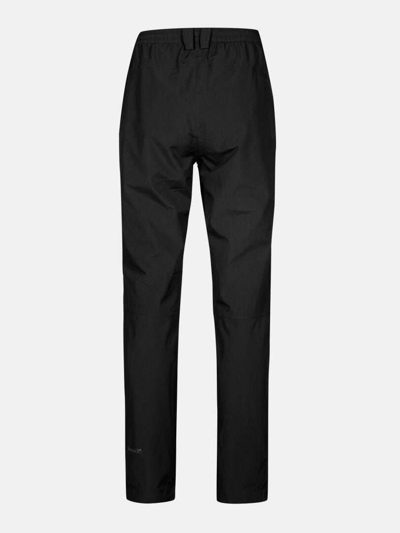 Halti Leisti II DX Shell Pants Women's shown from the back, featuring an elastic waistband and minimal detailing.