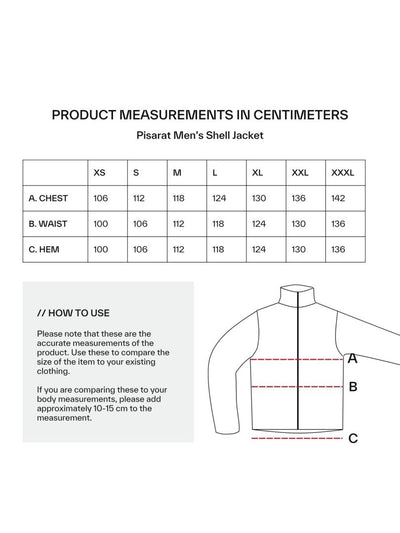 Halti Pisarat 2,5L Shell Jacket Men's /Halti Pisarat 2,5l Kuoritakkki Miesten / Pisarat 2,5L Skaljacka Herr / Pisarat 2,5l Regenjacken Herren